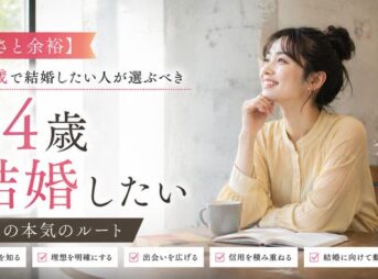 【若さと余裕】24歳で結婚したい人が選ぶべき5つの本気のルート