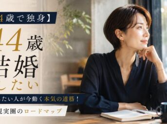 【44歳で独身】結婚したい人が今動く本気の道筋！届く現実圏のロードマップ