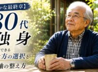 【豊かな最終章】80代独身者が今からできる生き方の選択と4軸の整え方