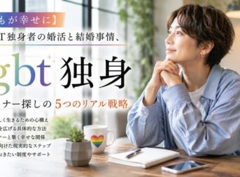 【誰もが幸せに】LGBT独身者の婚活と結婚事情、パートナー探しの5つのリアル戦略